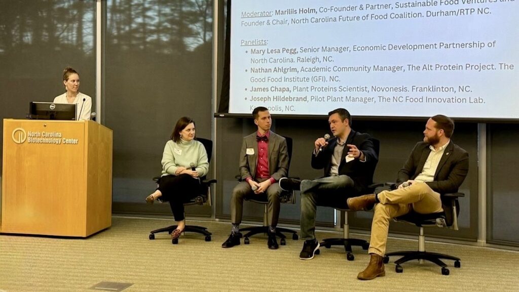 NCFIL's Interim Director Joe Hildebrand speaking on a panel